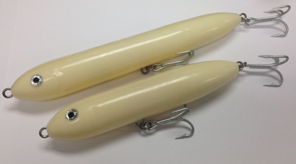 Musky Mania 9 Doc Topwater Lure - Bone