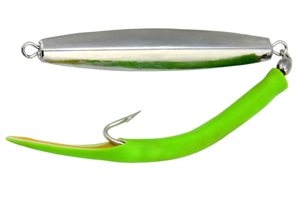 thumbnail interactive-video image 1 of 6-Pack AVA Style Fishing Jigs – 6oz Hammered Diamond – For Bass & Blues – Stuarts Stalkers 1 of 3