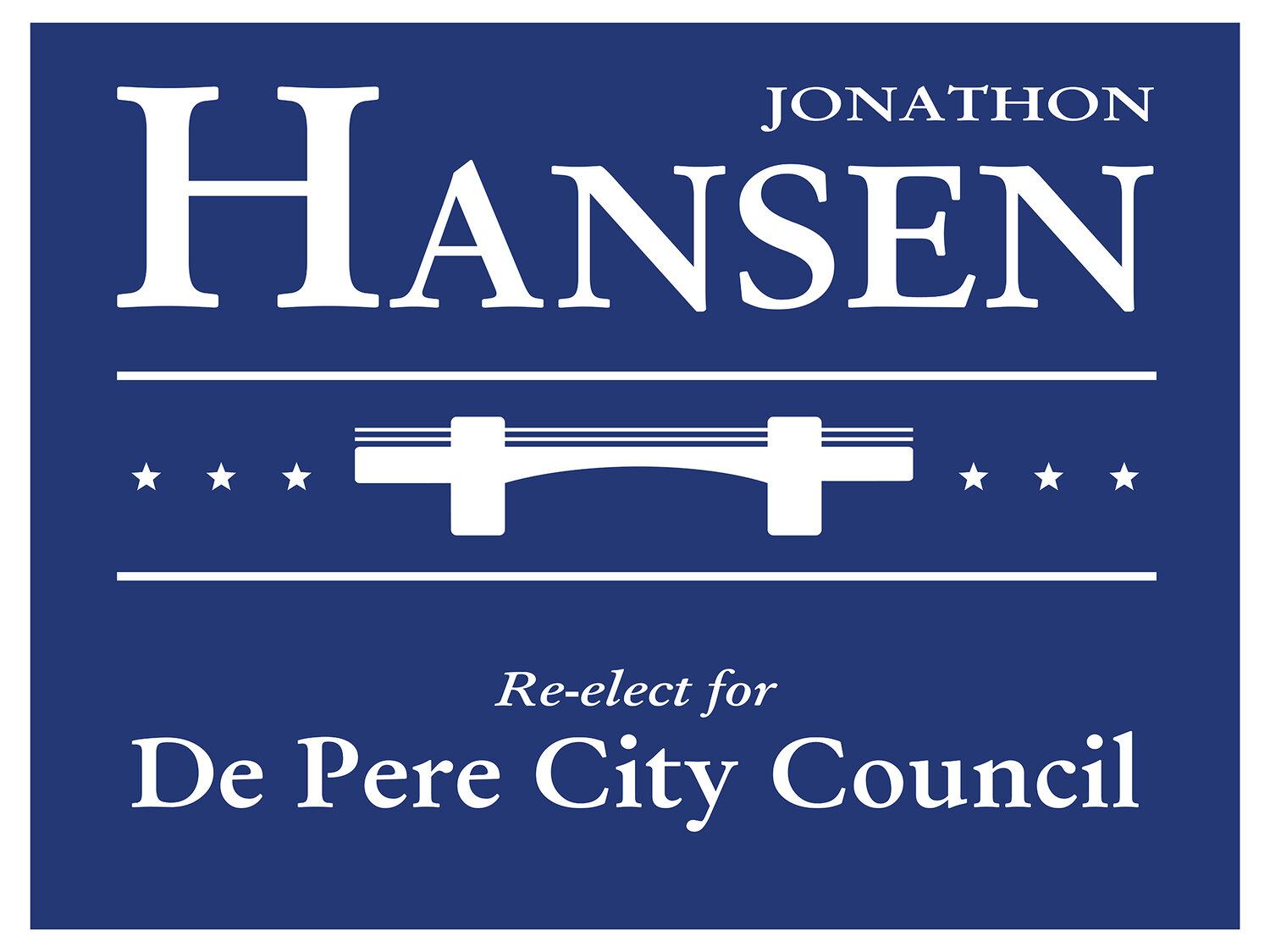 Jonathon Hansen for De Pere City Council