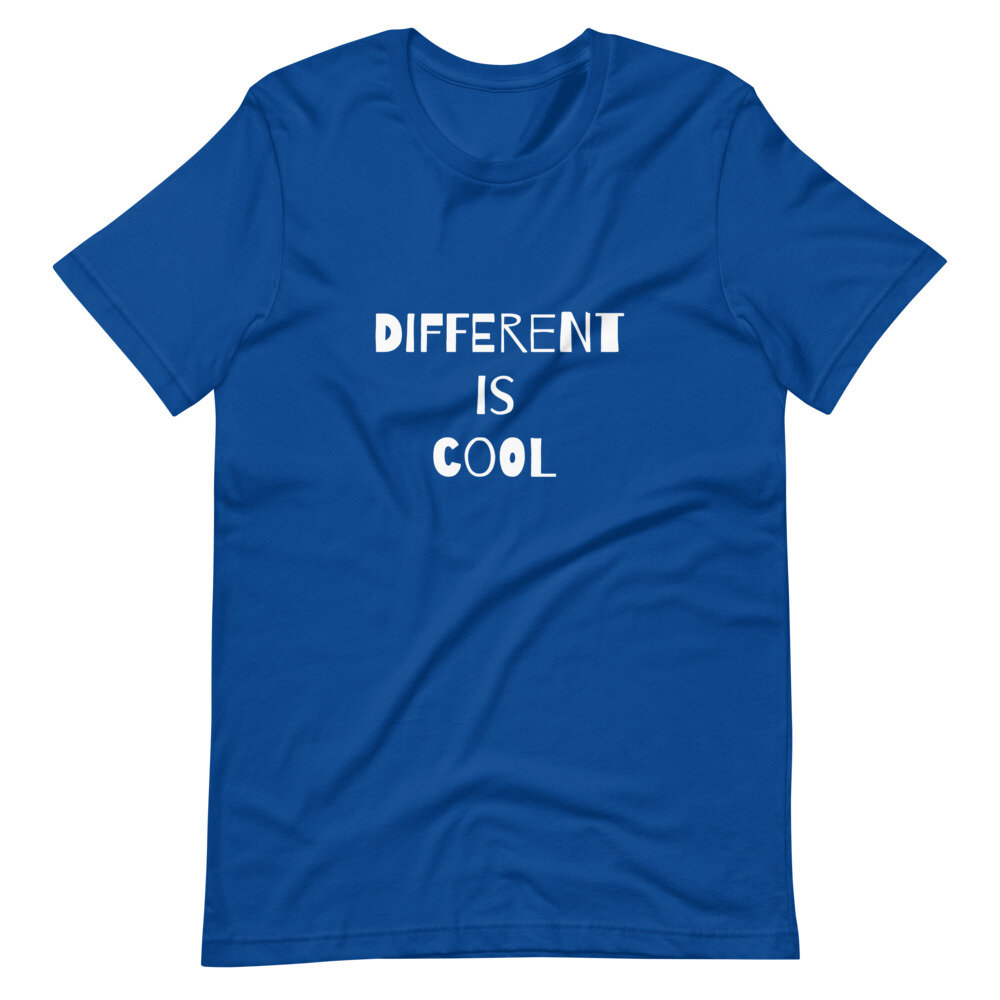 Adult Unisex T-Shirt Different Cool — Inspired To Be