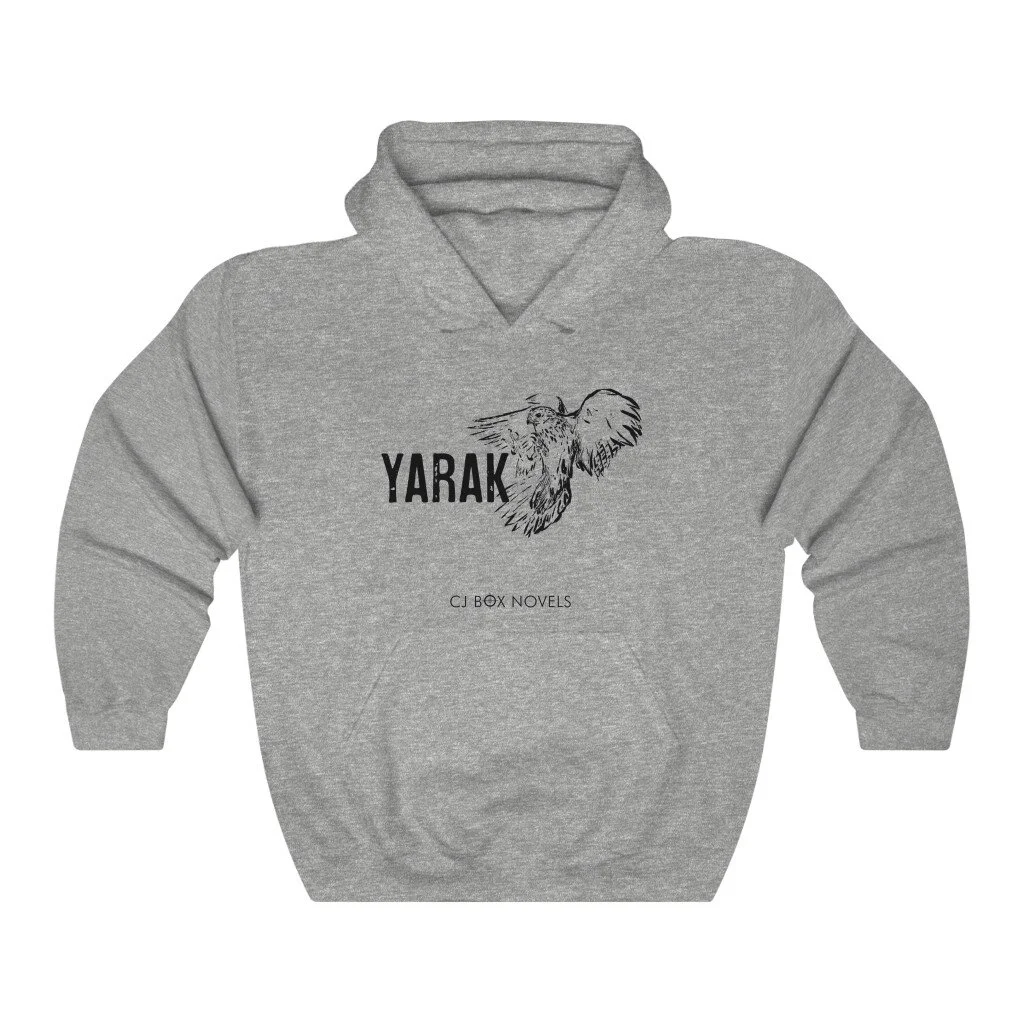 Yarak Unisex Heavy Blend Hooded Sweatshirt — Author C.J. Box
