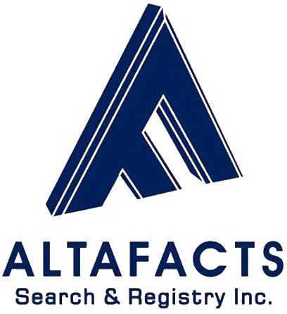 ALTAFACTS Search &amp; Registry Inc.