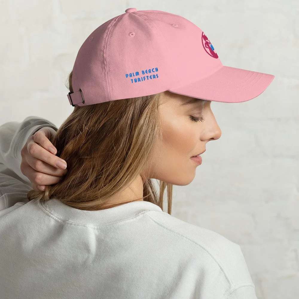 Pink on sale cap mens