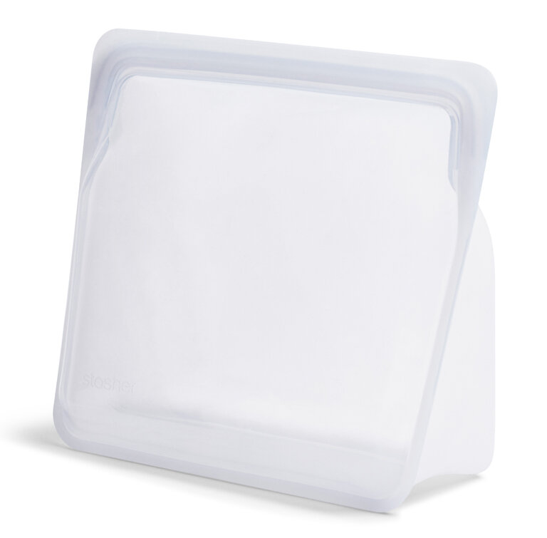 Stasher Clear Silicone Reusable Storage Bags