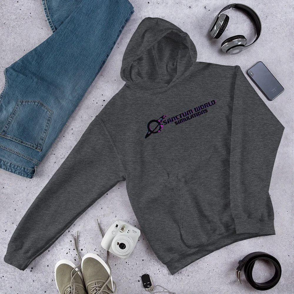 In the online simulation hoodie