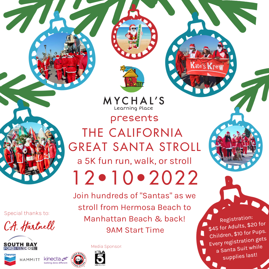 加入我们，支持Mychal的圣诞老人漫步