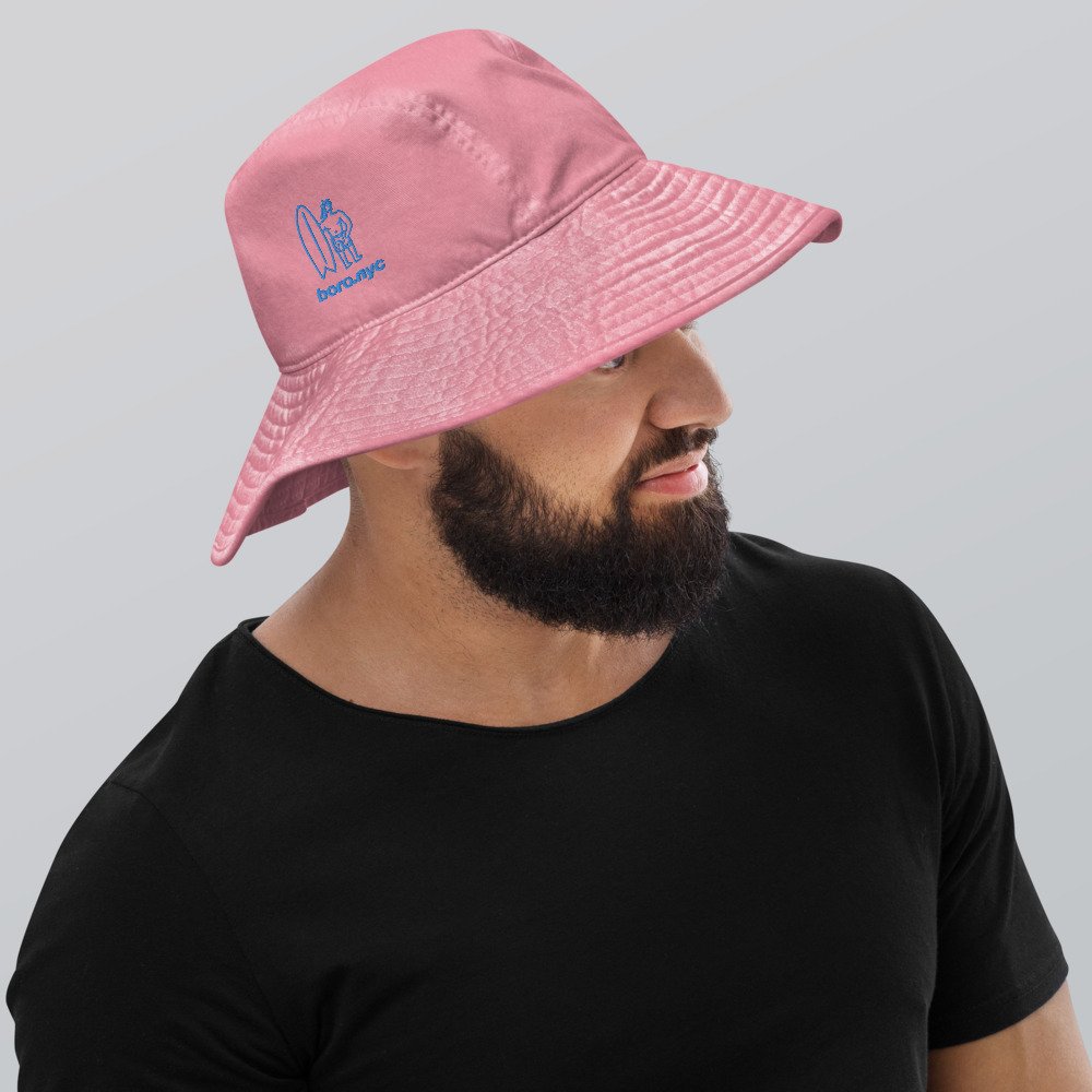 Swag Surfer Bucket Hat — Faded Pink —