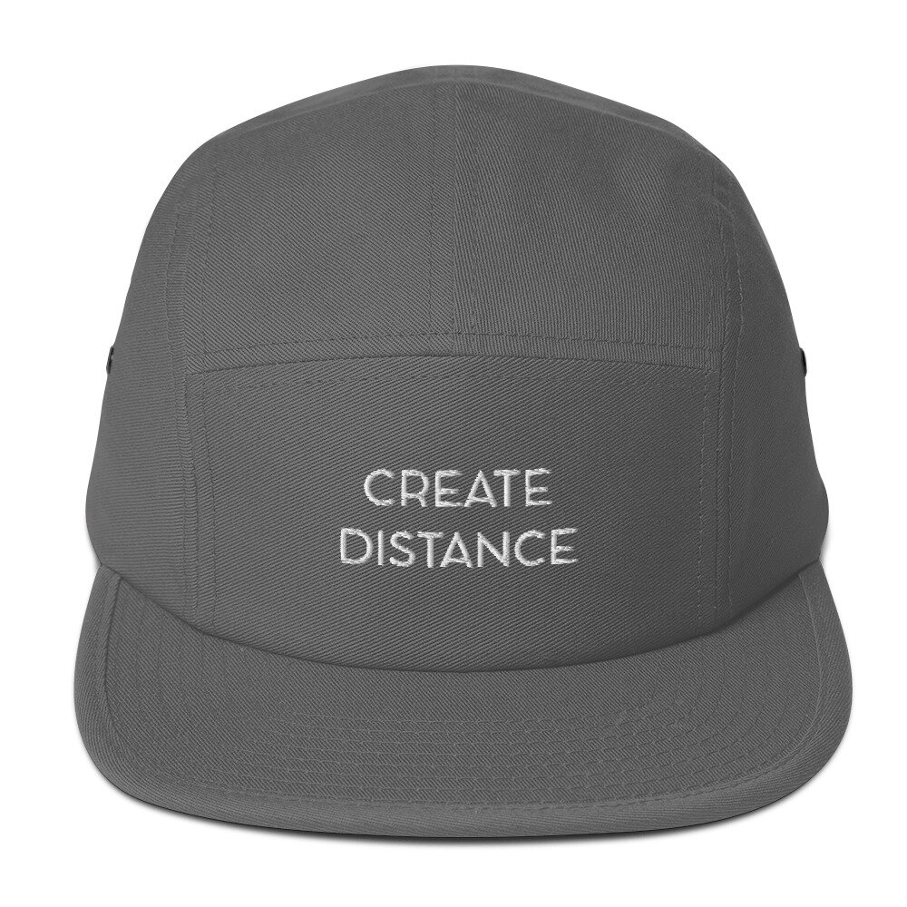 val Sterkte over het algemeen Create Distance Five Panel Hat — The Track Closet