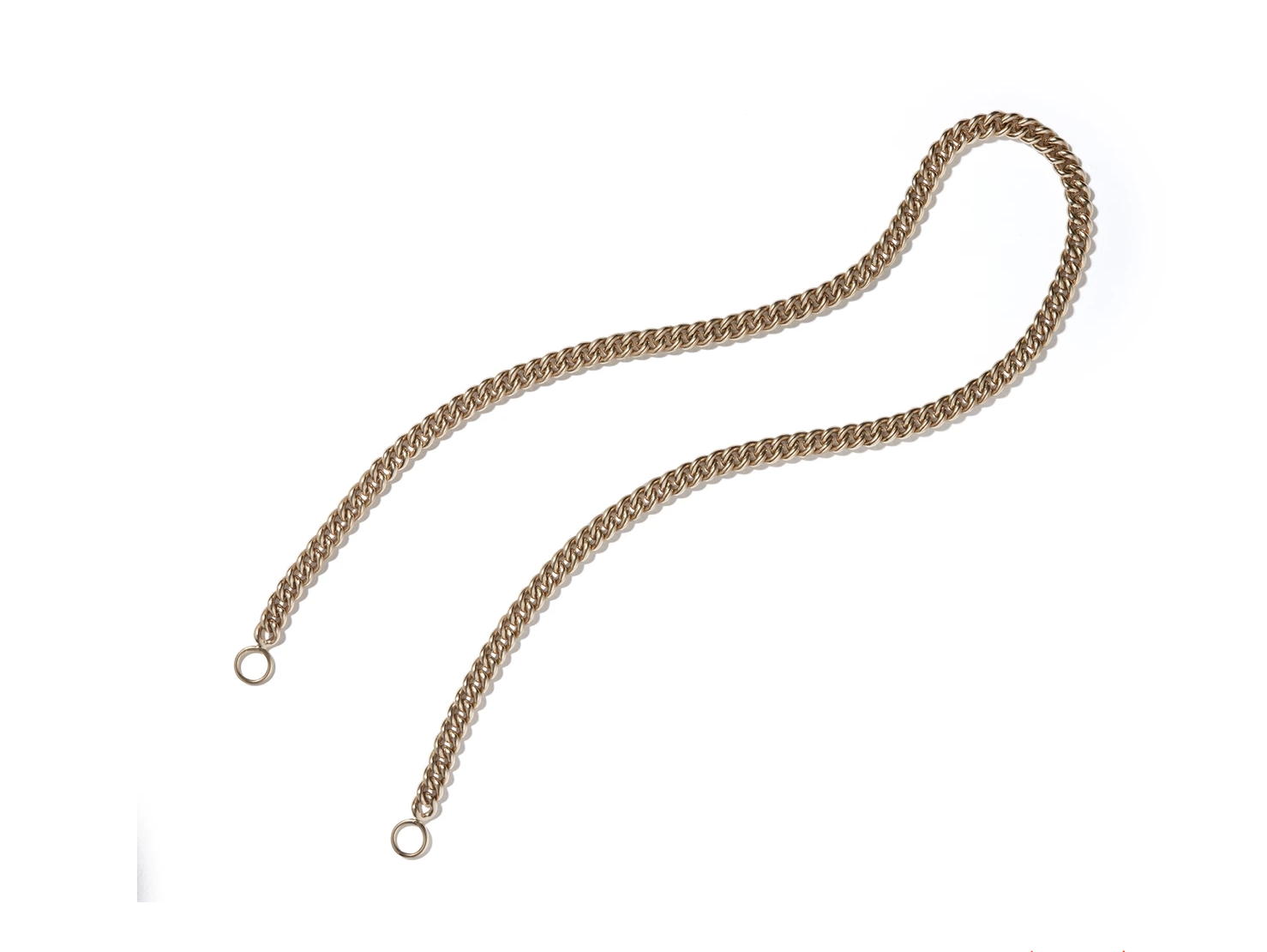 Marla Aaron Heavy Curb Chain in Gold 