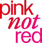 Public relations, branding and design buffs – pink not red