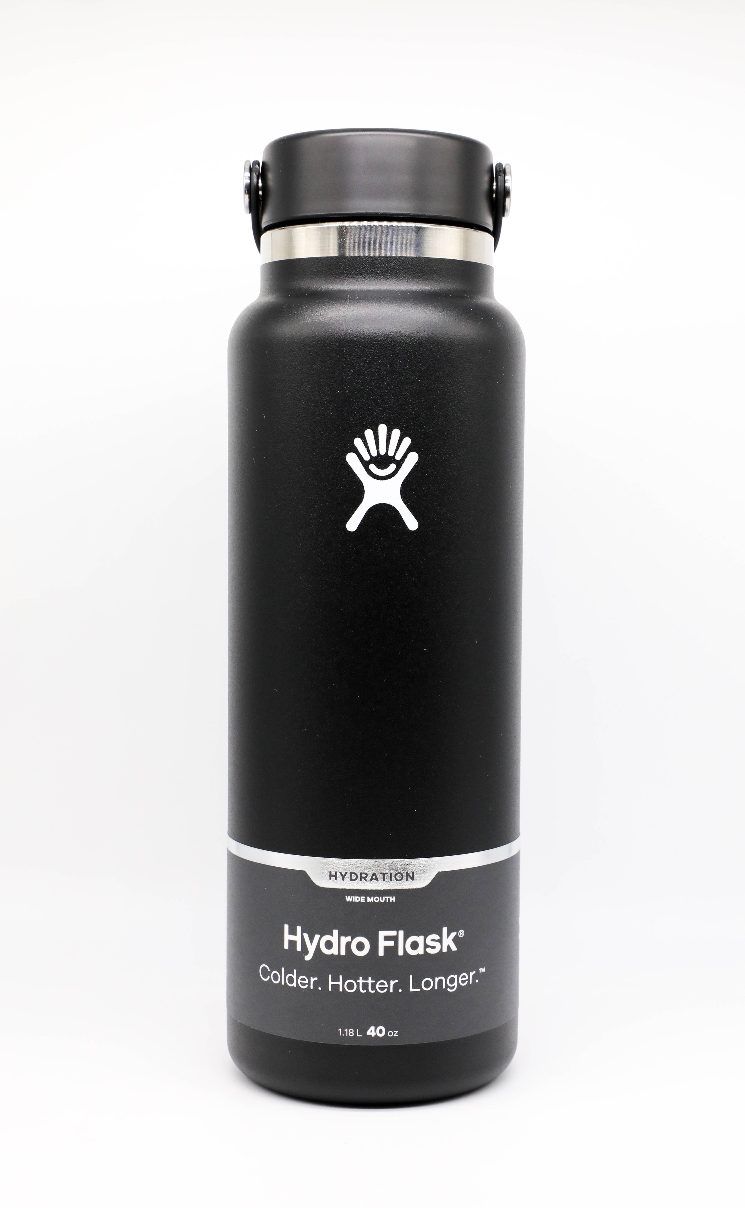 Hydroflask 40 oz Wide Mouth Water Bottle - White