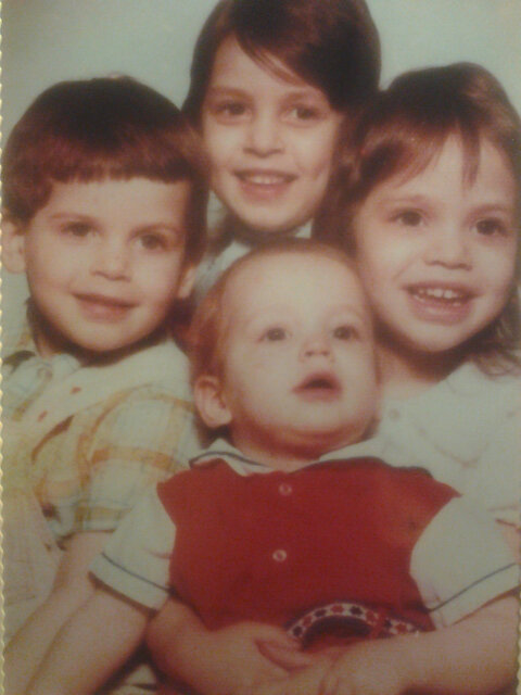 (Christina and her siblings at the time they lived at LYDIA.)