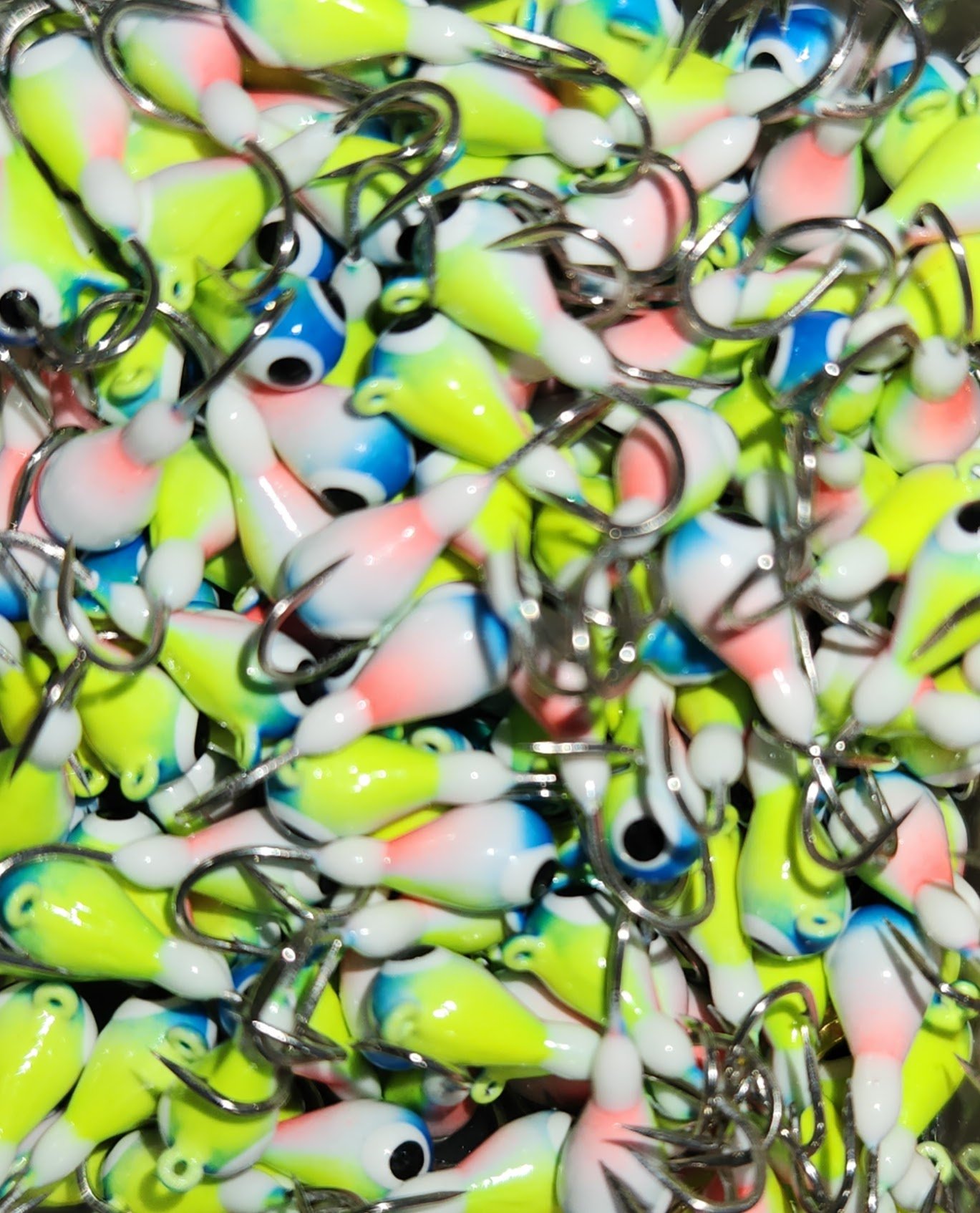 4mm Beautifully Painted Tungsten Teardrop Jigs: Choose Your Own Colors — Wright  Adventure Shop