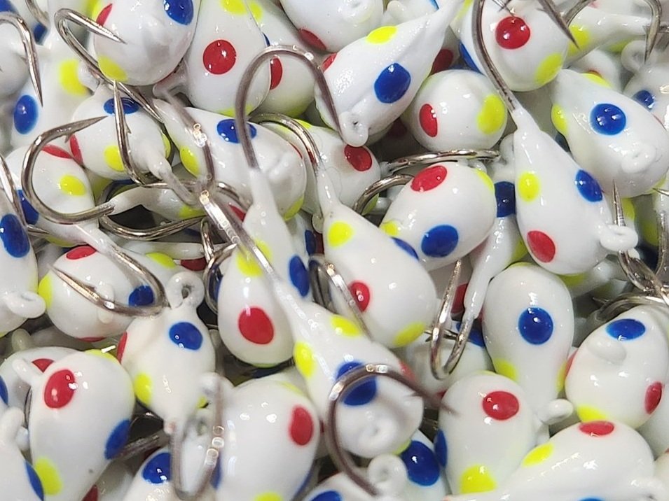 4mm Beautifully Painted Tungsten Teardrop Jigs: Choose Your Own Colors —  Wright Adventure Shop