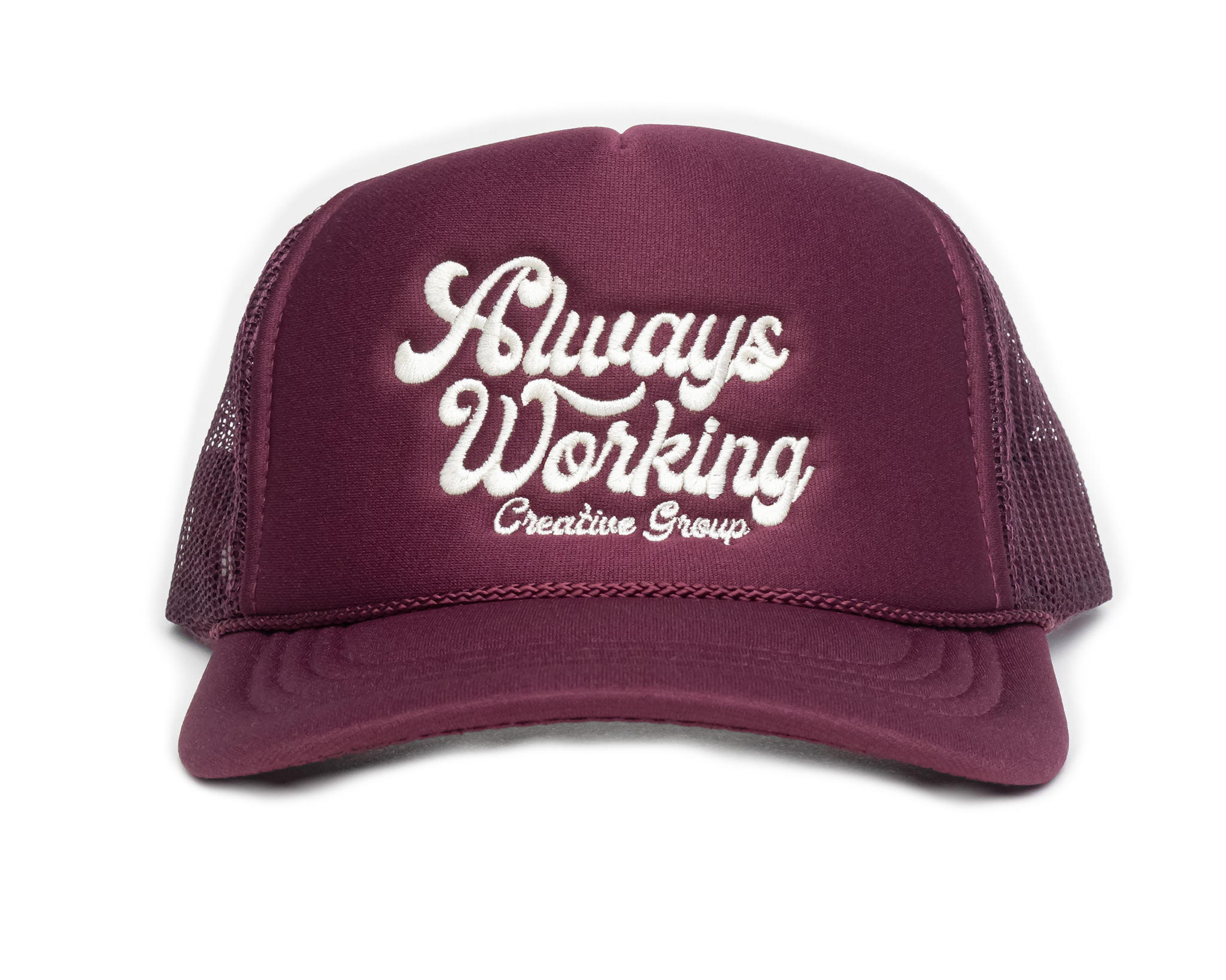 Always Working High-Crown<br/>Trucker Hat — Always Working