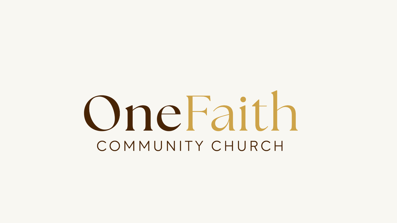 One Faith Community Church