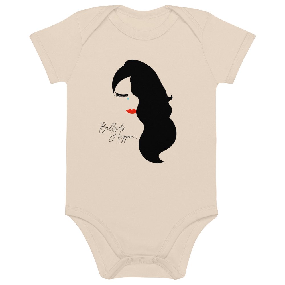 Light Cream 3-Pack Organic Cotton Bodysuits