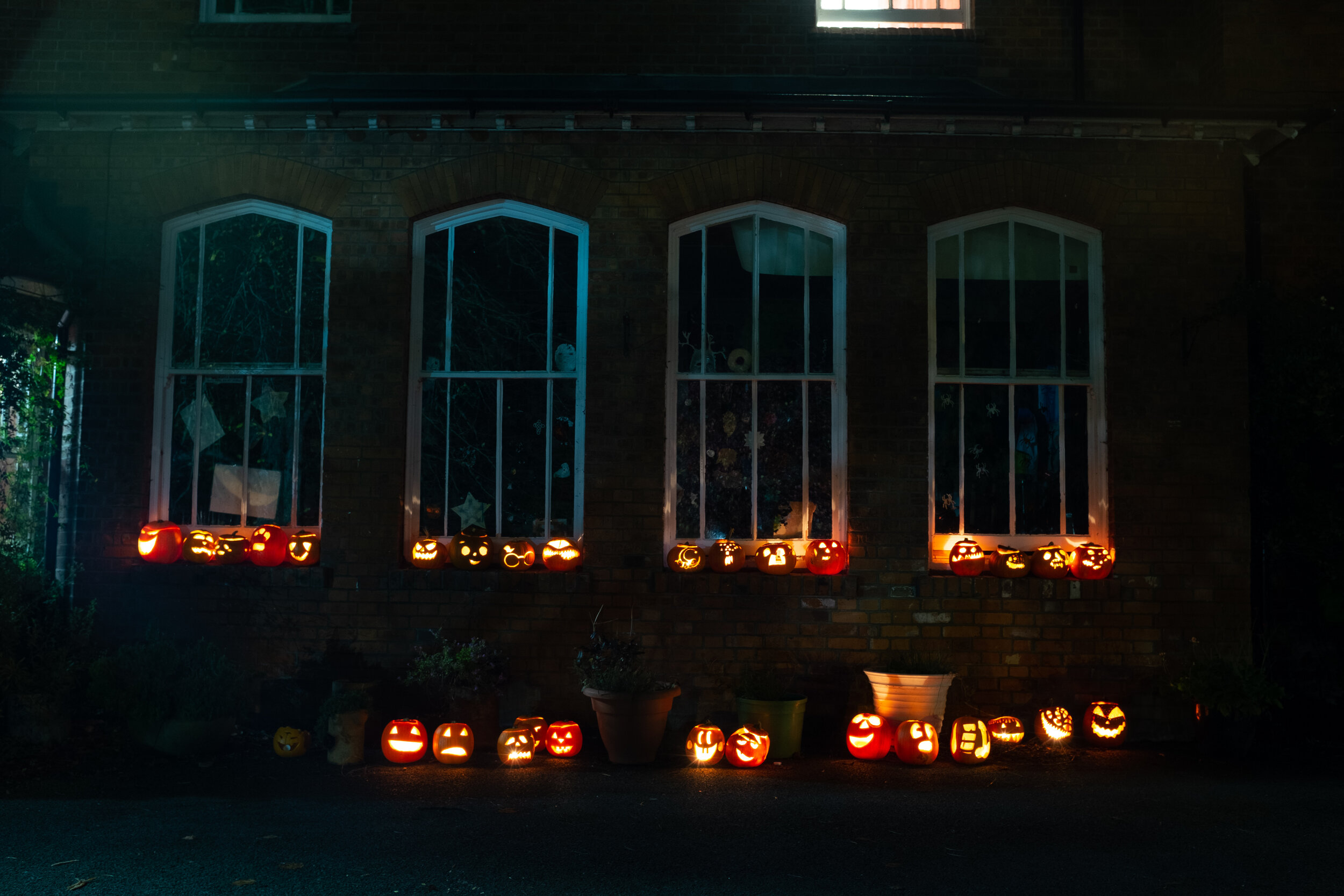 Halloween, pumpkins