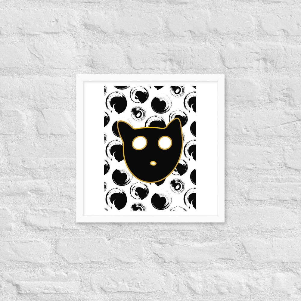 Don't Be A Scaredy Cat Poster for Sale by NotablyDesigned