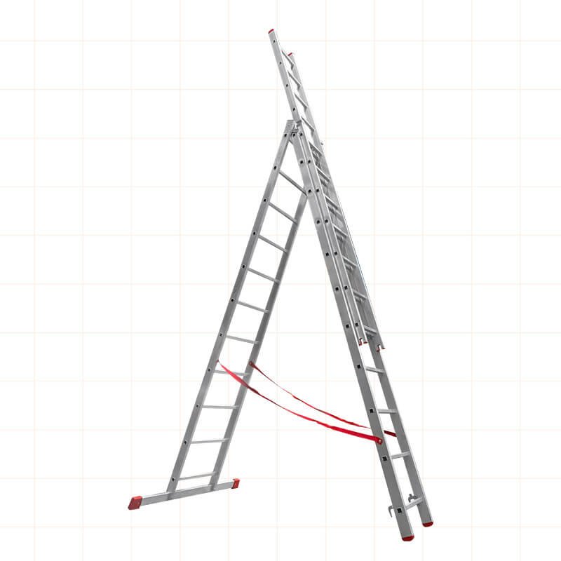 7 Rung/3.1 metre LFI Super-Lightweight 3-Way Combination Ladder for The Home