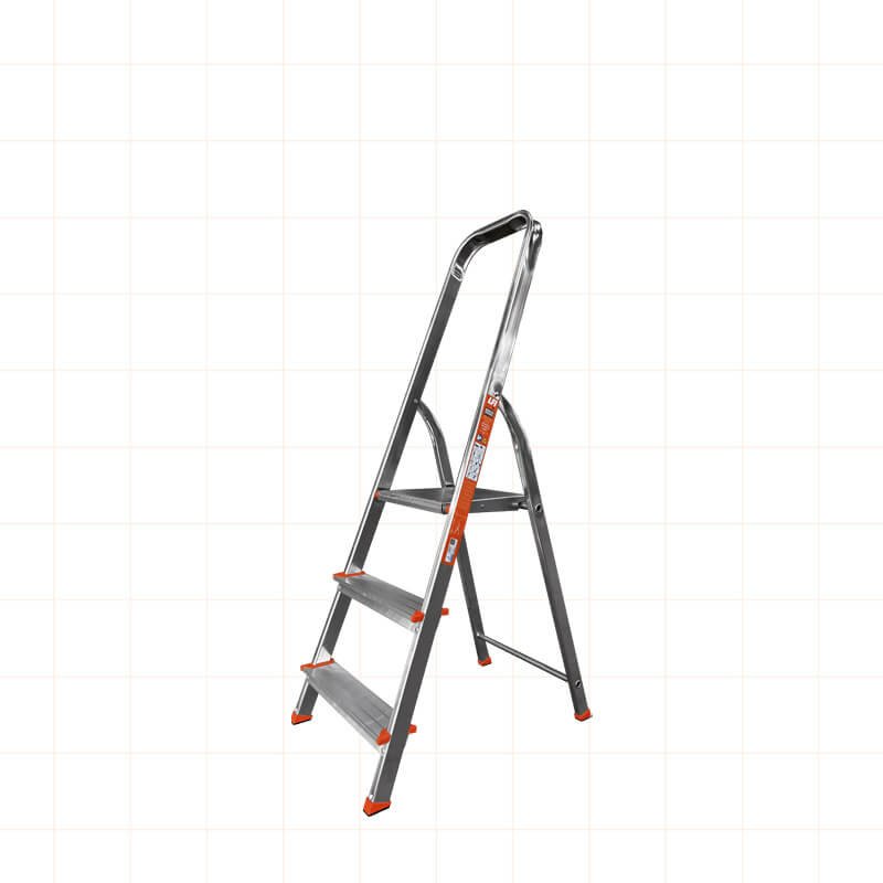 Aluminium Step Ladders Trade & DIYLightweight Platform StepsEN131 Ladder 