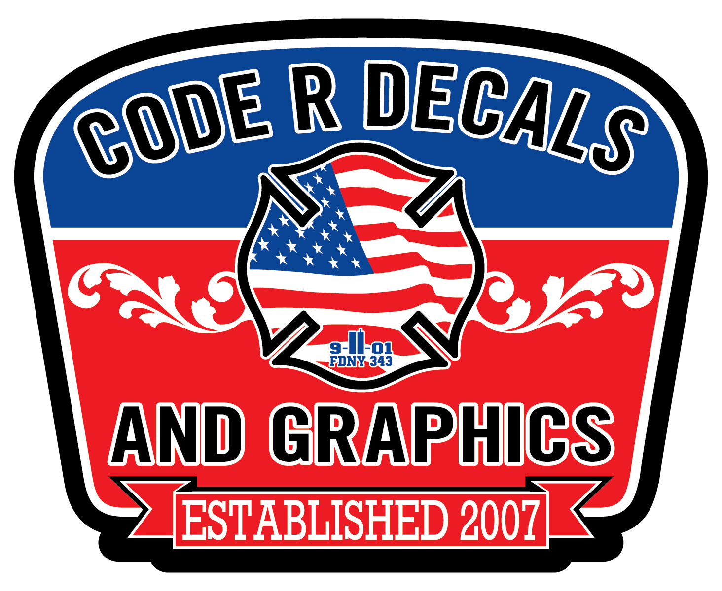 Code R Decals and Graphics