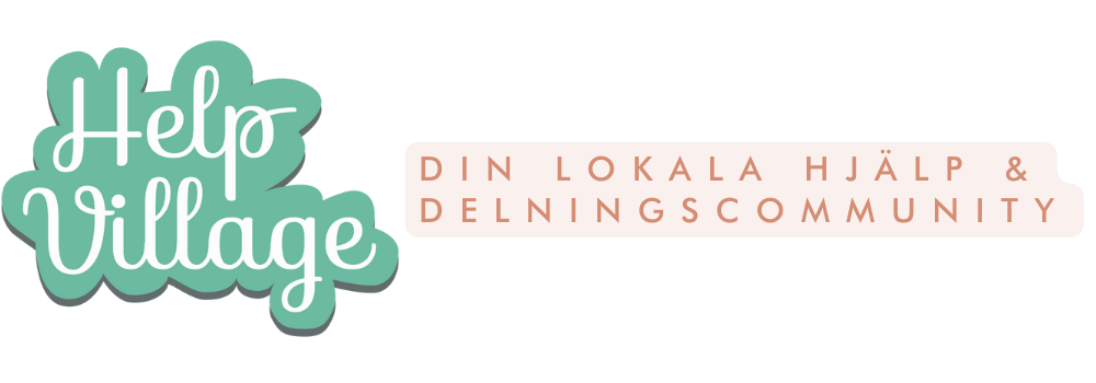 HelpVillage - din lokala hjälp &amp; delningscommunity