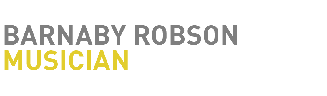 Barnaby Robson - Musician