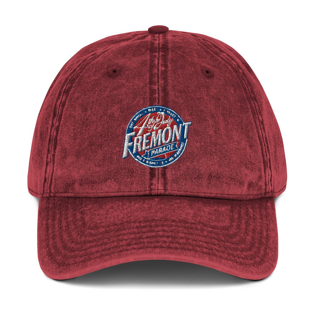 Vintage Cotton Twill Cap — Fremont 4th of July Parade