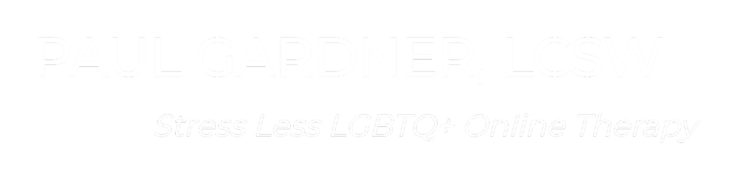 Stress Less LGBTQ+ Online Therapy &mdash; Paul Gardner, LCSW