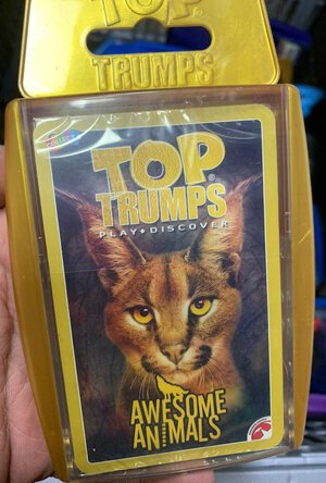 Cats Top Trumps Card Game