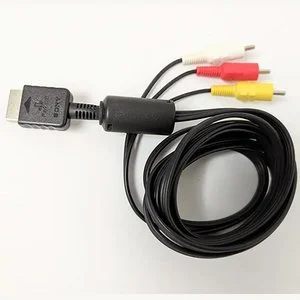 thumbnail image 2 of Genuine Sony PlayStation AV Cable – Composite RCA For PS1, PS2, PS3 – 2m Length, Tested & Cleaned 2 of 5
