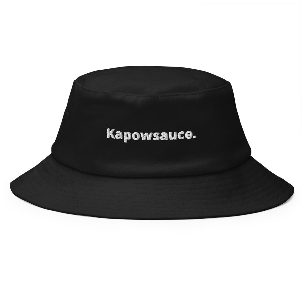 Old School Bucket Hat RCW — KAPOWSAUCE