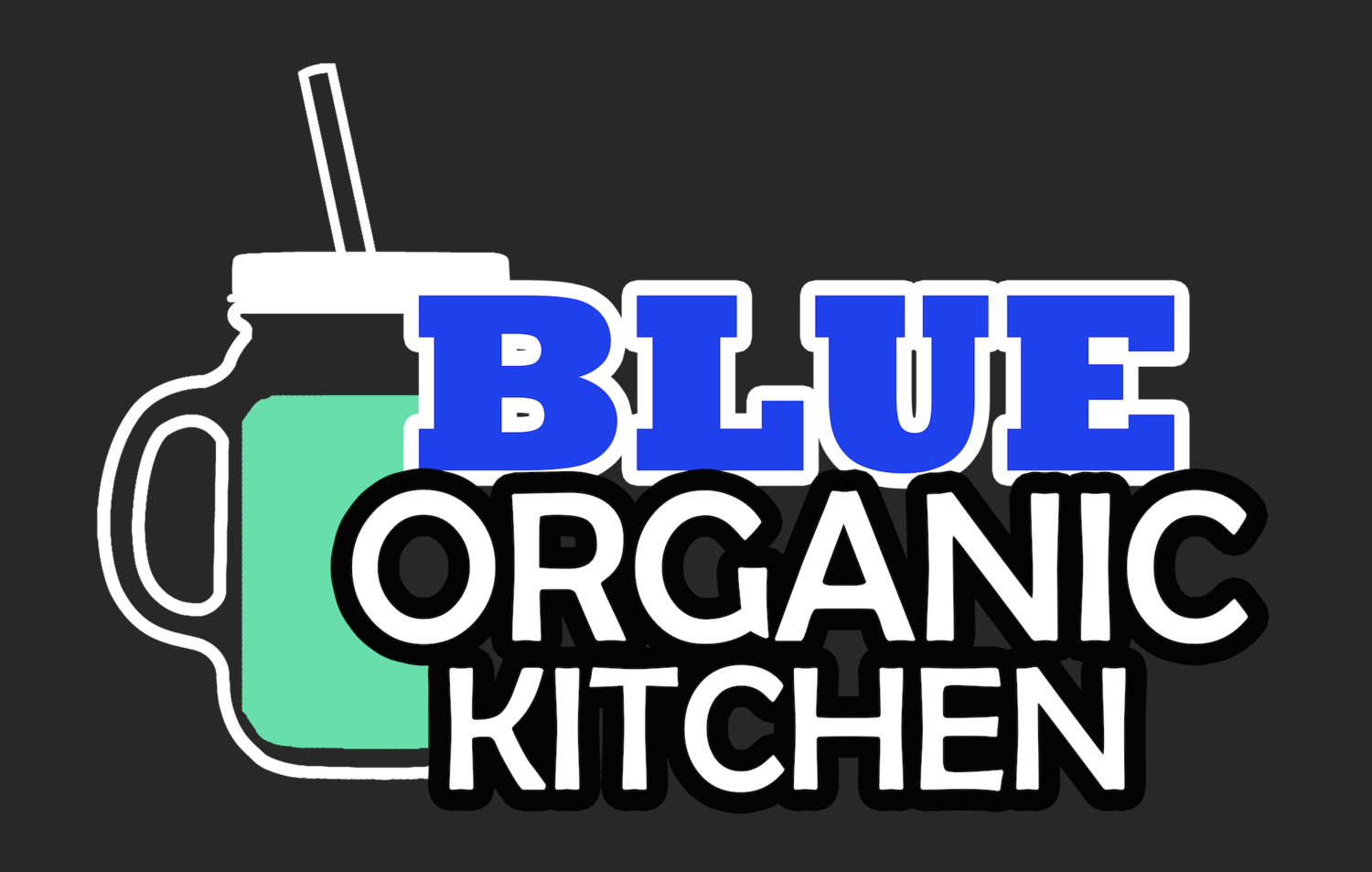 Blue Organic Kitchen