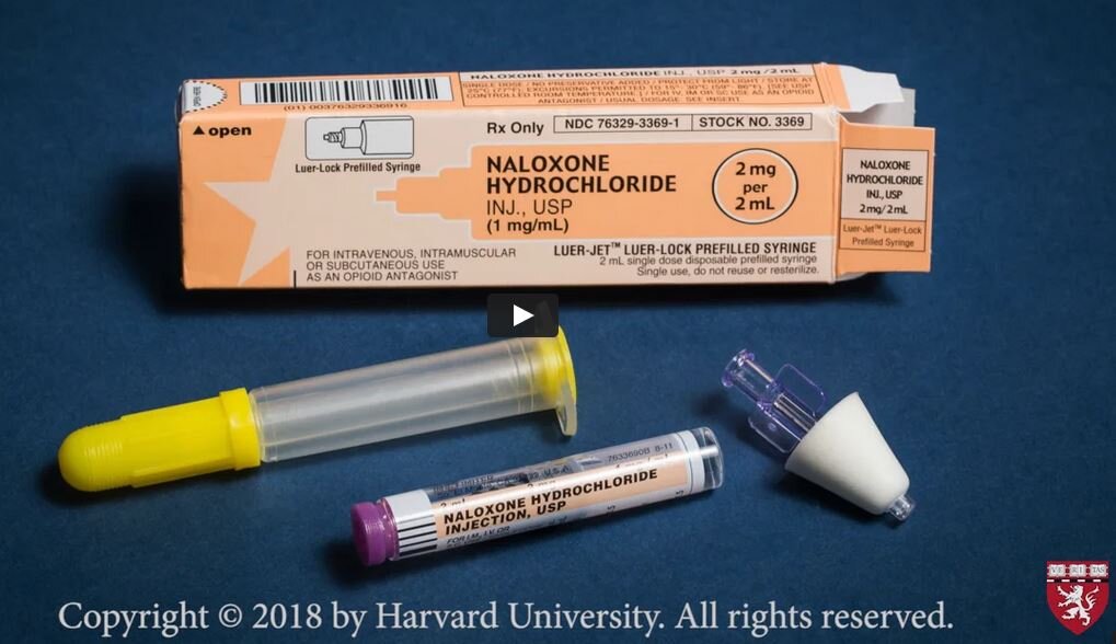 Click on the picture above. You will be directed to an informational video on the administration of Naloxone.