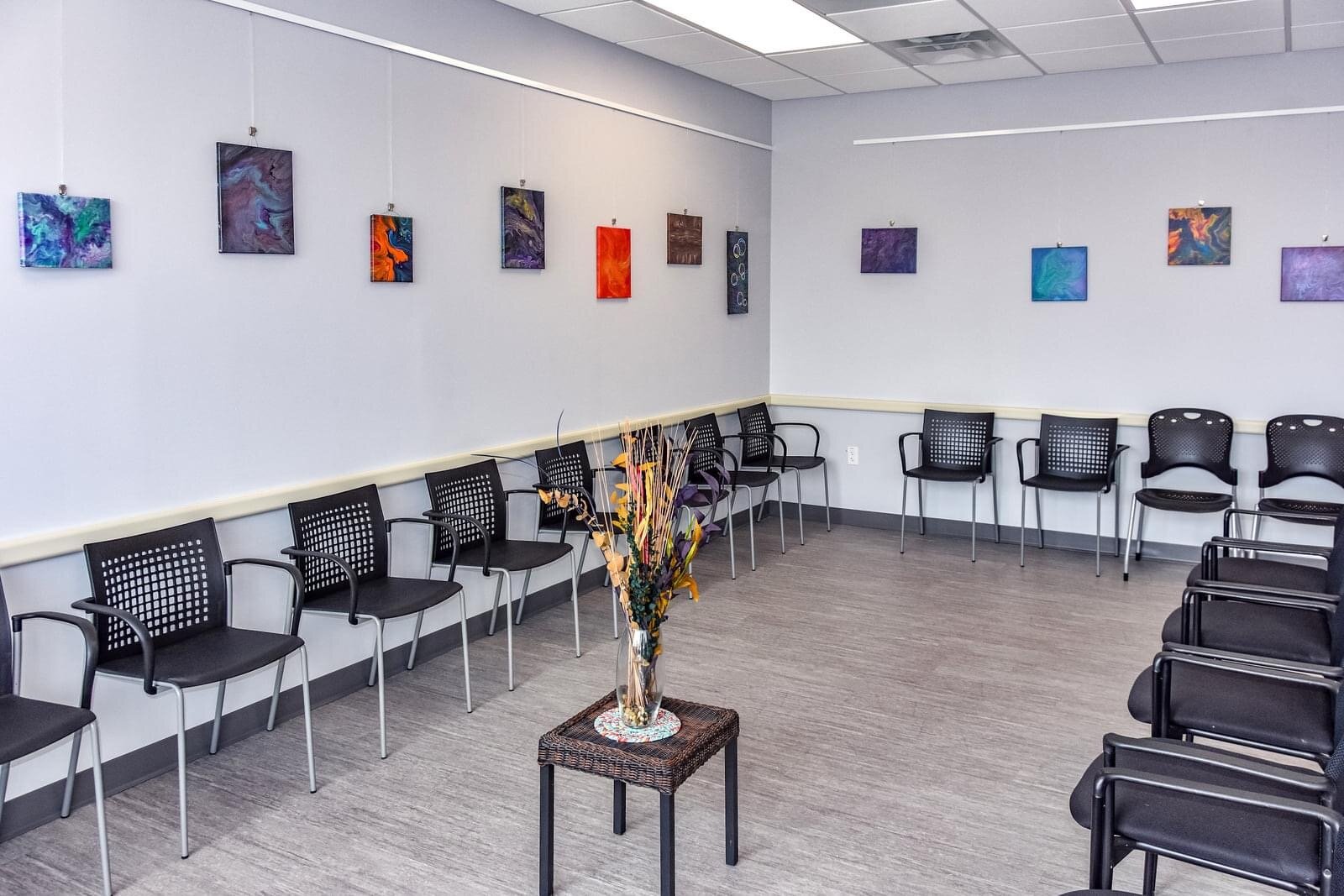 Dental waiting room (photo credit to Mitchell Grosky)