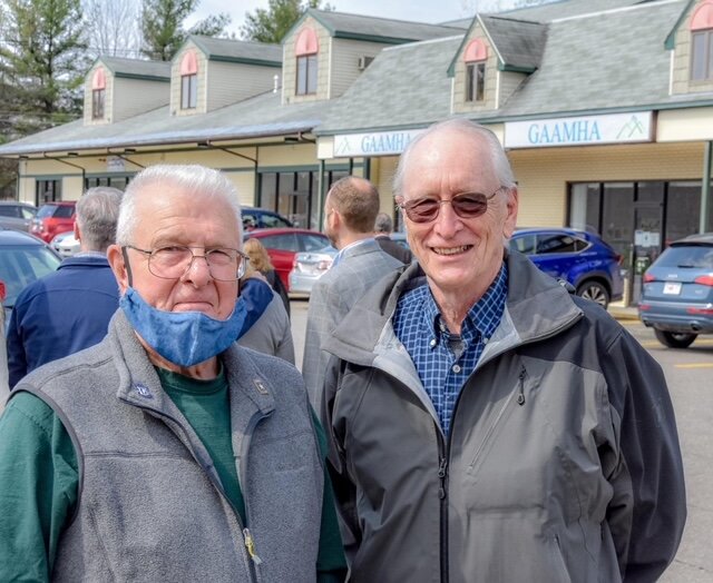 Former board members, opening ceremony April 28th 2021 (photo credit to Mitchell Grosky)