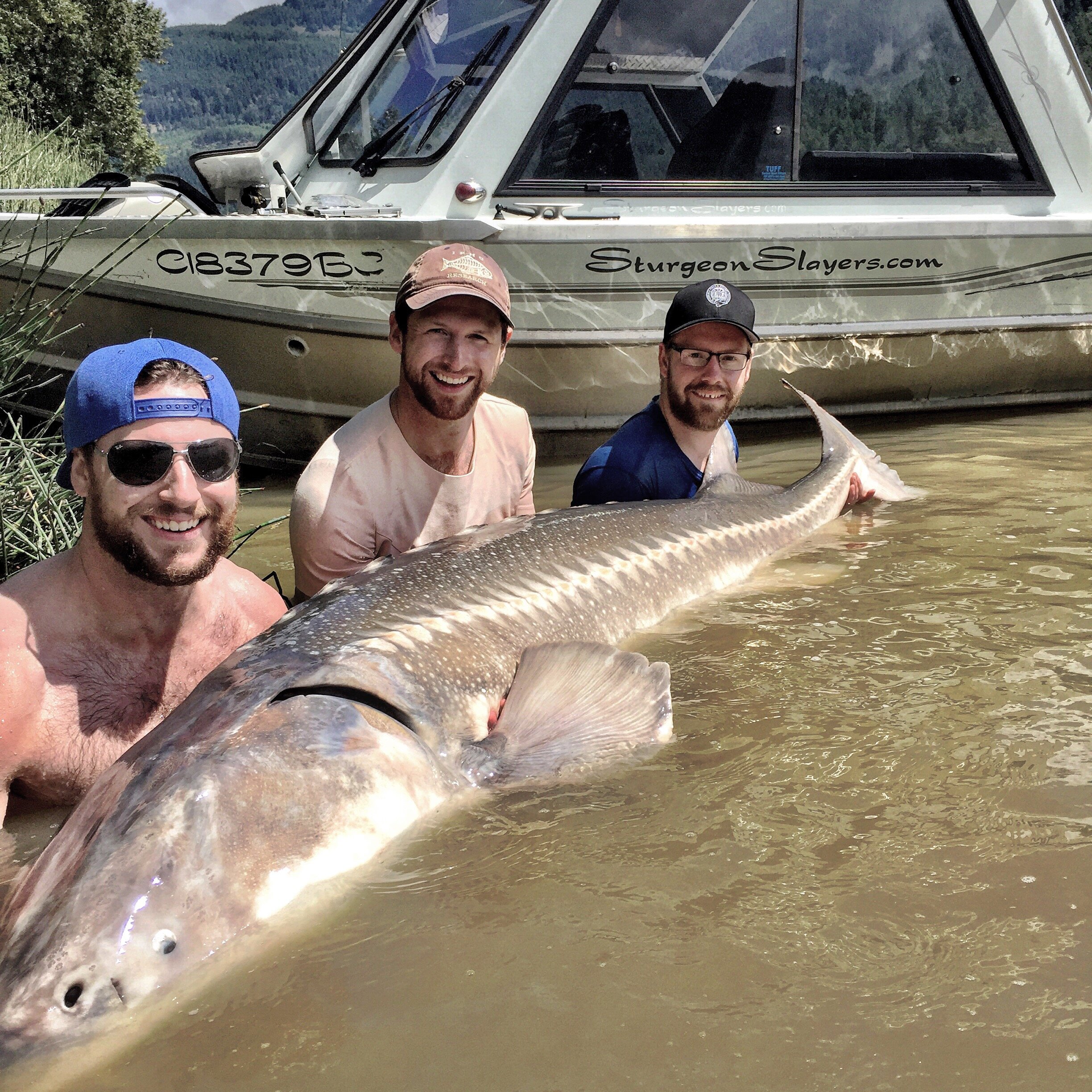 Fraser River Sturgeon Fishing in BC