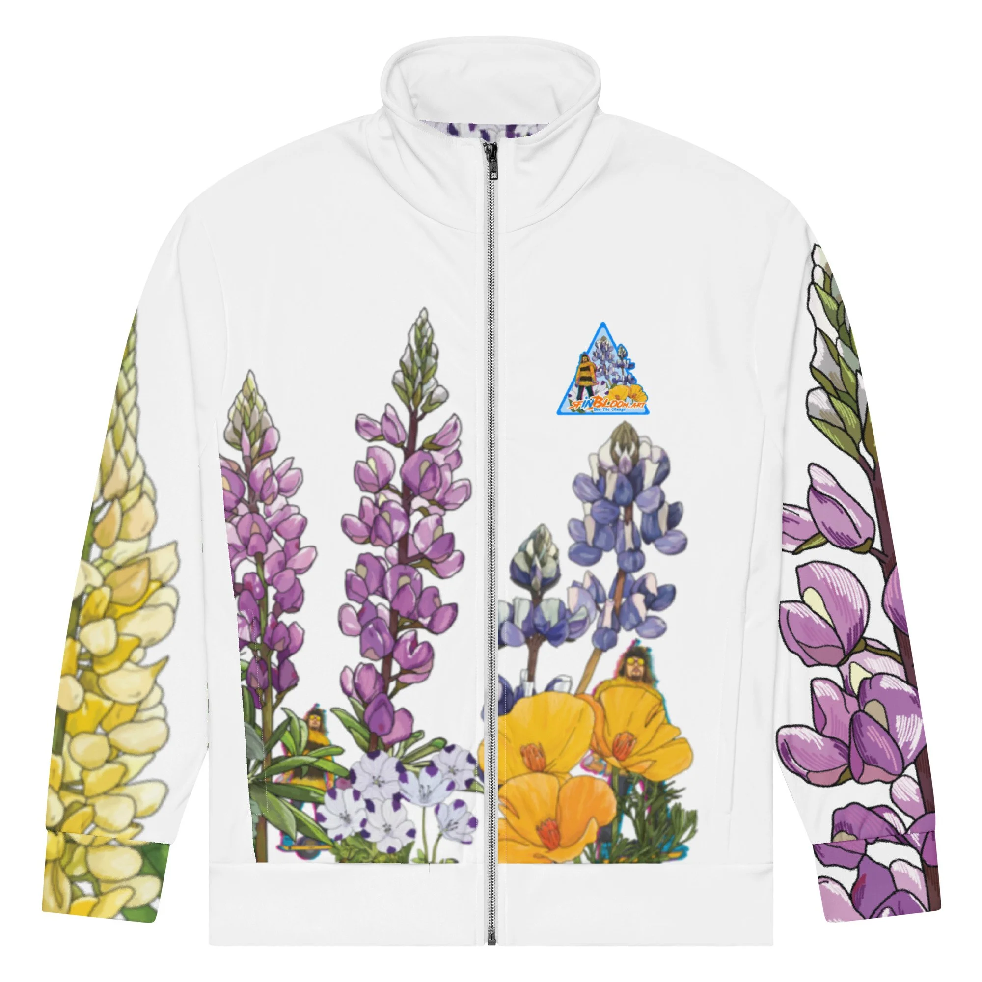 Bee The Change Wilflower Track Jacket - Hi-Res — SFinBloom Bee The Change Wilflower Track Jacket - Hi-Res — SFinBloom