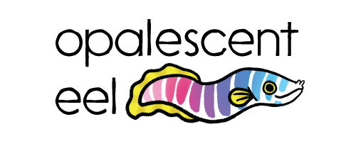 Opalescent Eel Illustration &amp; Design