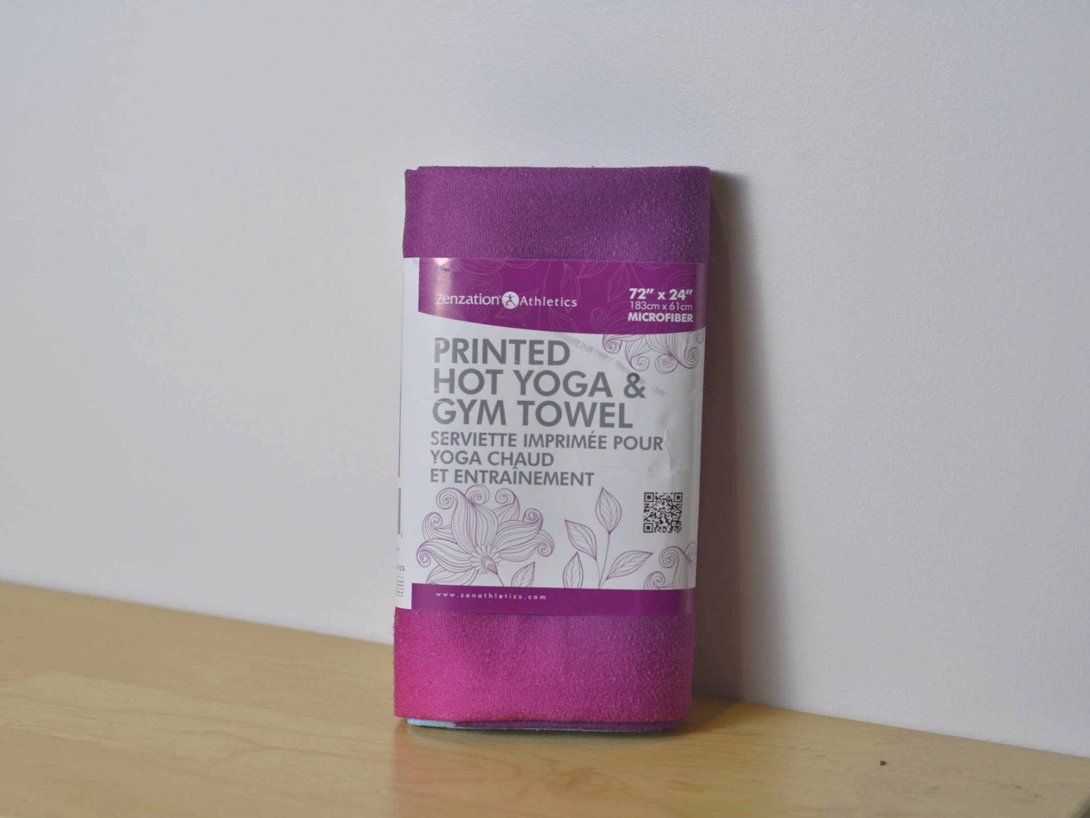 Zenzation Athletics Printed Hot Yoga & Gym Towel —