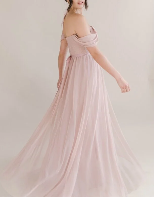 Soft Tulle off shoulder — LA ROSE BRIDAL Soft Tulle off shoulder — LA ROSE BRIDAL