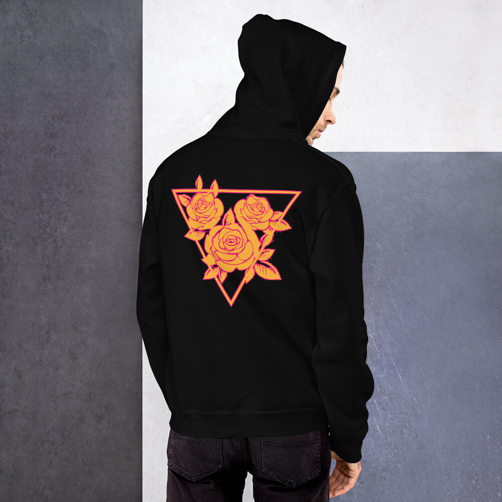 Anxiety Rose Hoodie — ZBA GRAPHICA