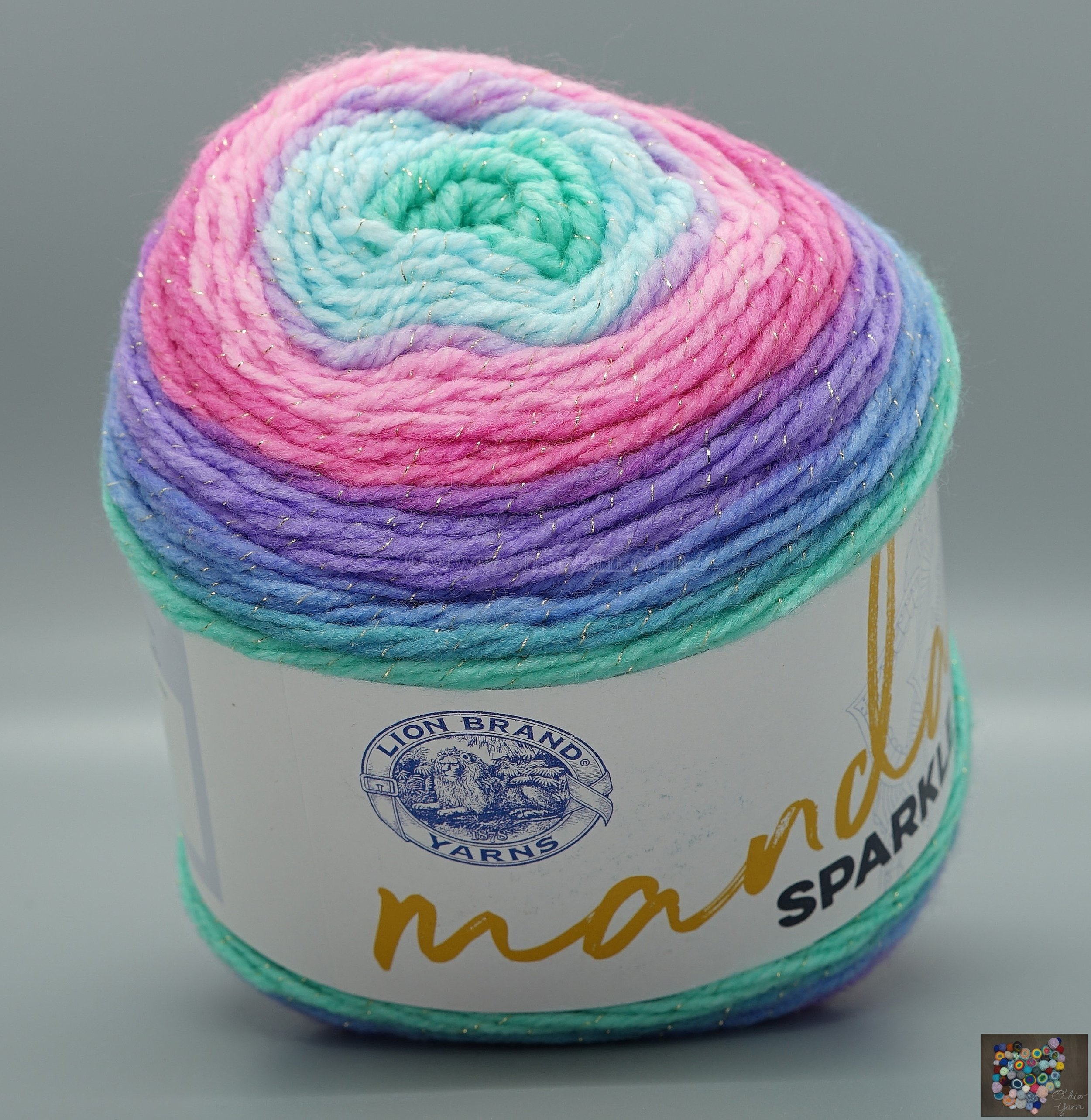 Lion Brand Mandala Sparkle Yarn — Ohio Yarn
