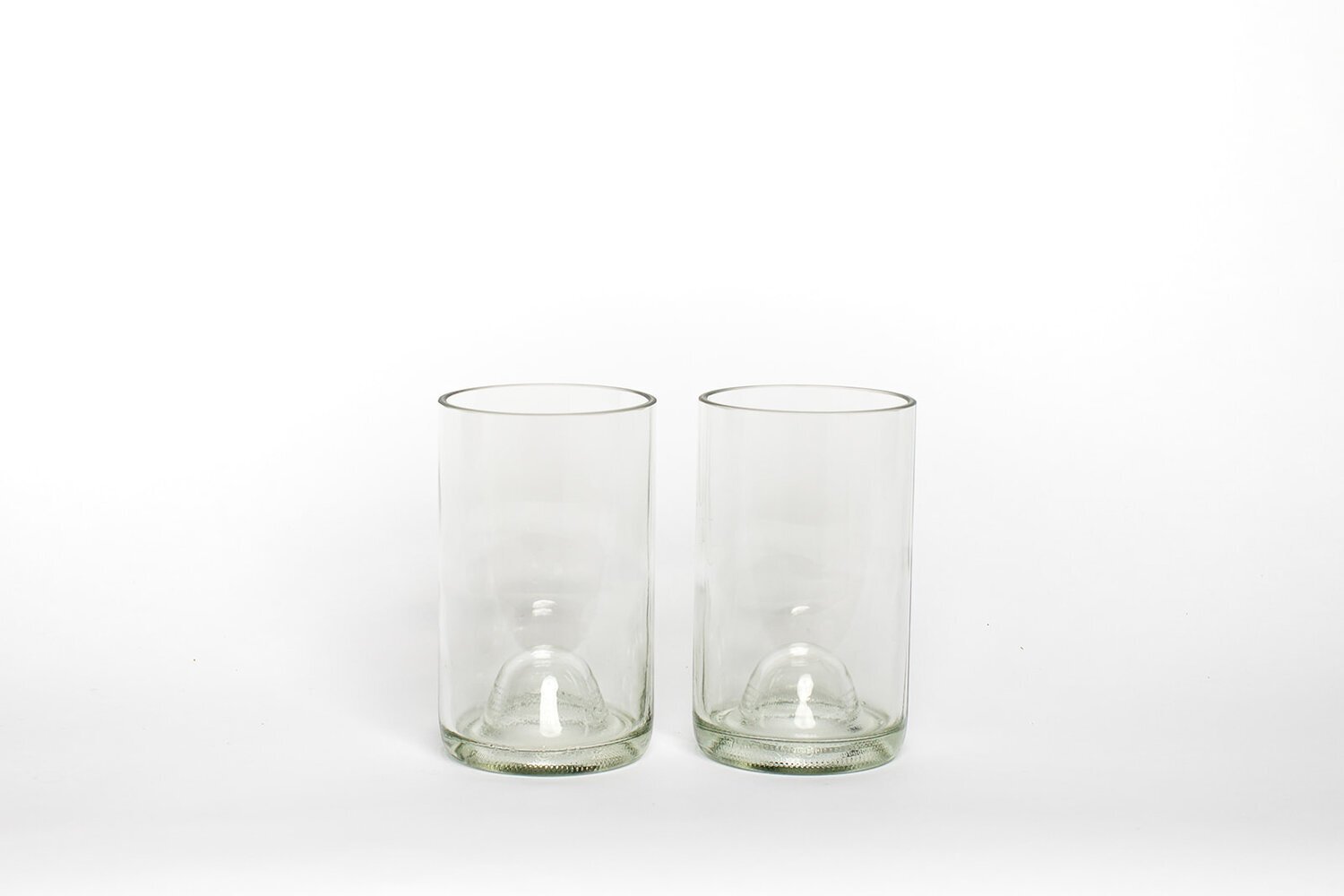 MINIMAL, RECYCLED, DRINKING GLASS SET — LEISURE & JOIE