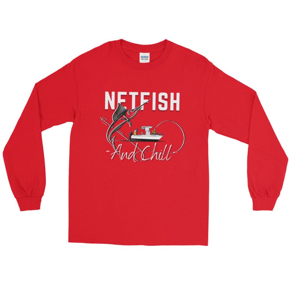 Unisex NetFish and Chill Long Sleeve Shirt — miller fishing company