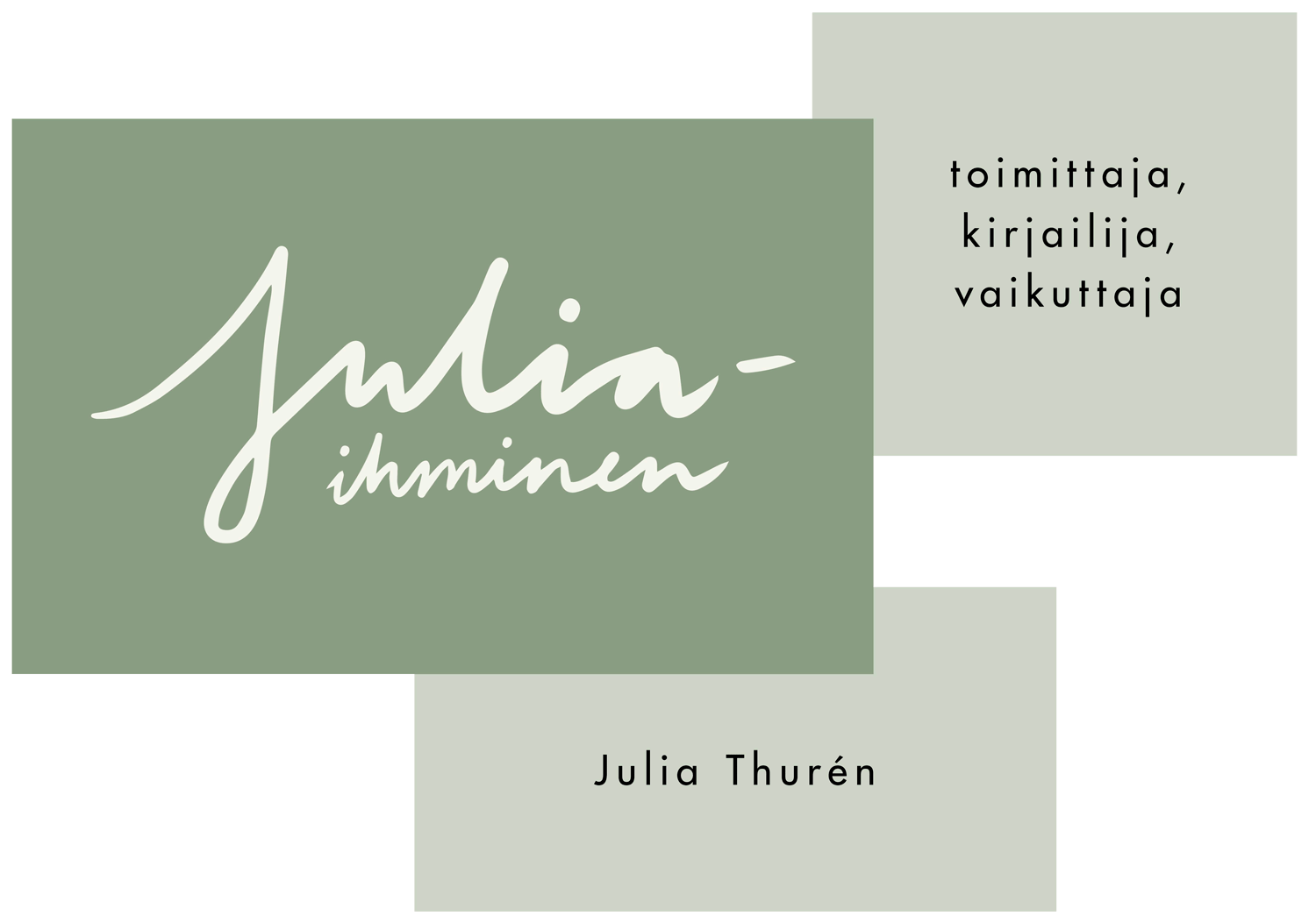 Julia Thurén - Juliaihminen