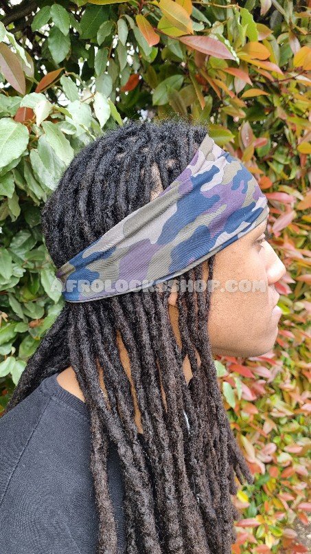 Serre-tête bandeau headband sport anti transpiration homme femme fitness  yoga workout cheveux locks — Afro Locks Shop