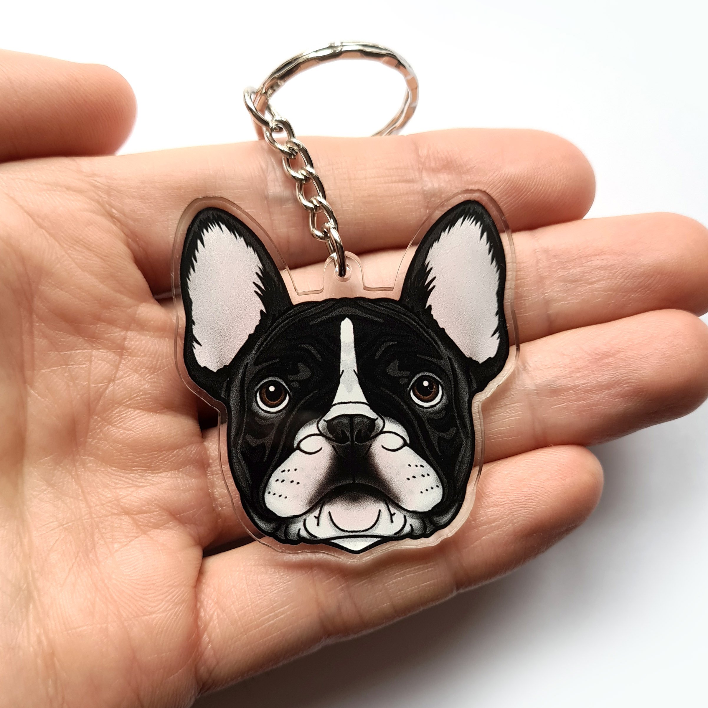 Buy French Bulldog Keychain/frenchie Keyring/dog Bagcharm Online in India 