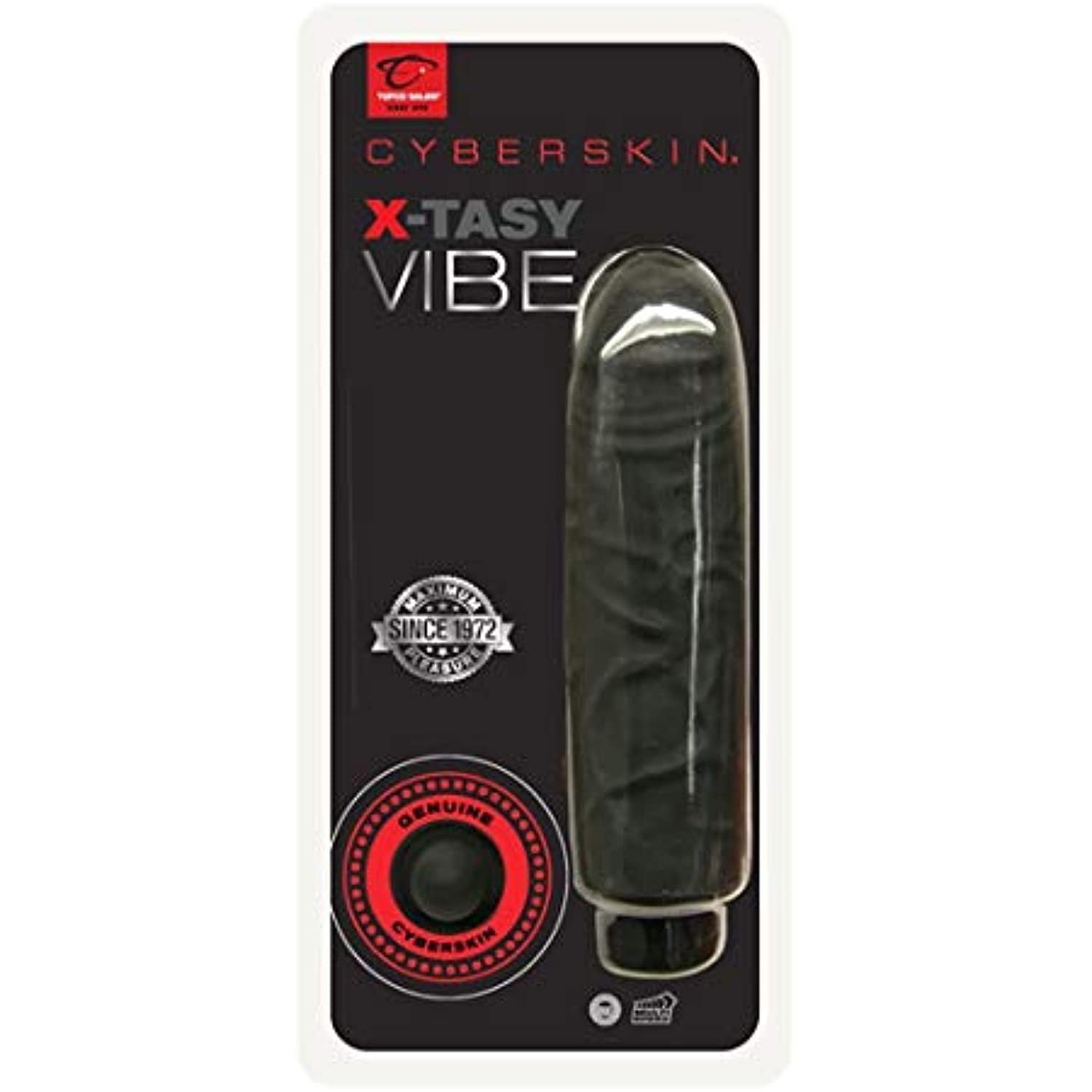 Cyberskin black vibrator